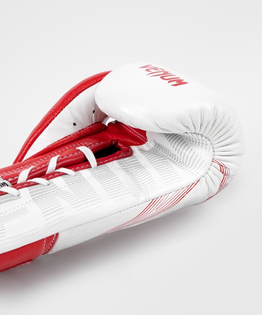 rws x venum officiële bokshandschoenen met veters - wit