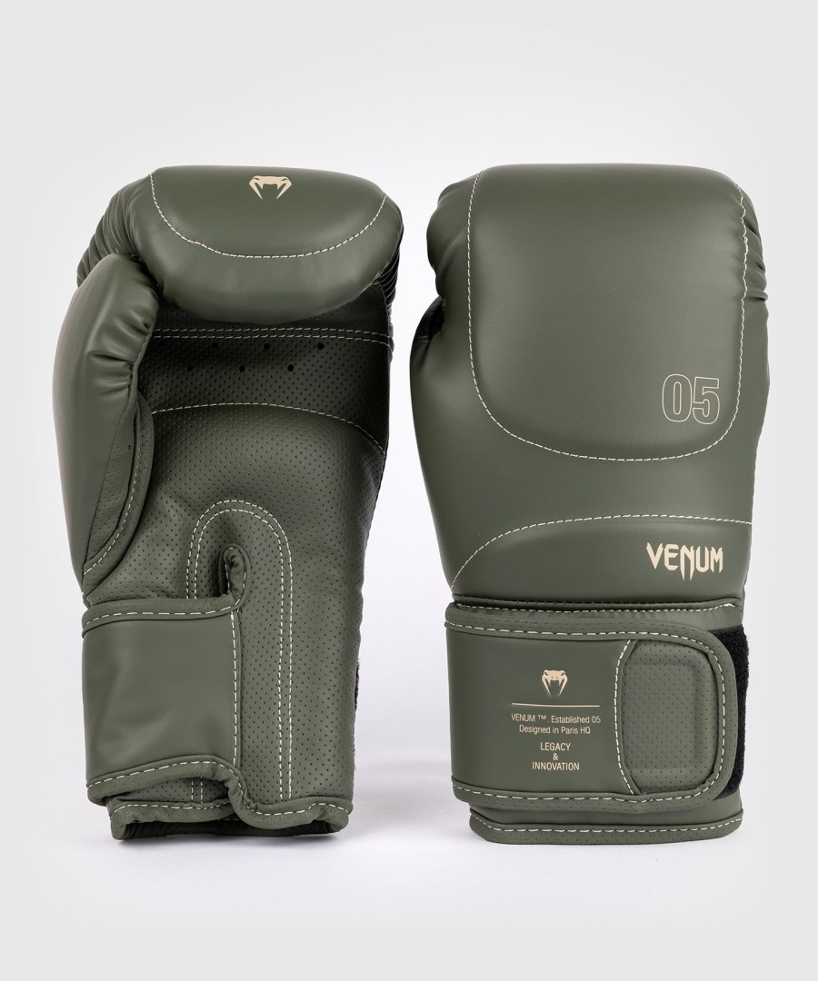 venum impact evo bokshandschoenen - militairgroen