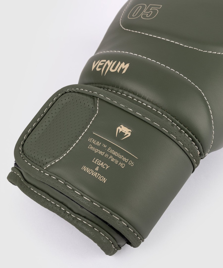 venum impact evo bokshandschoenen - militairgroen
