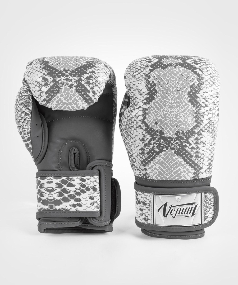 venum white snake bokshandschoenen voor dames - wit