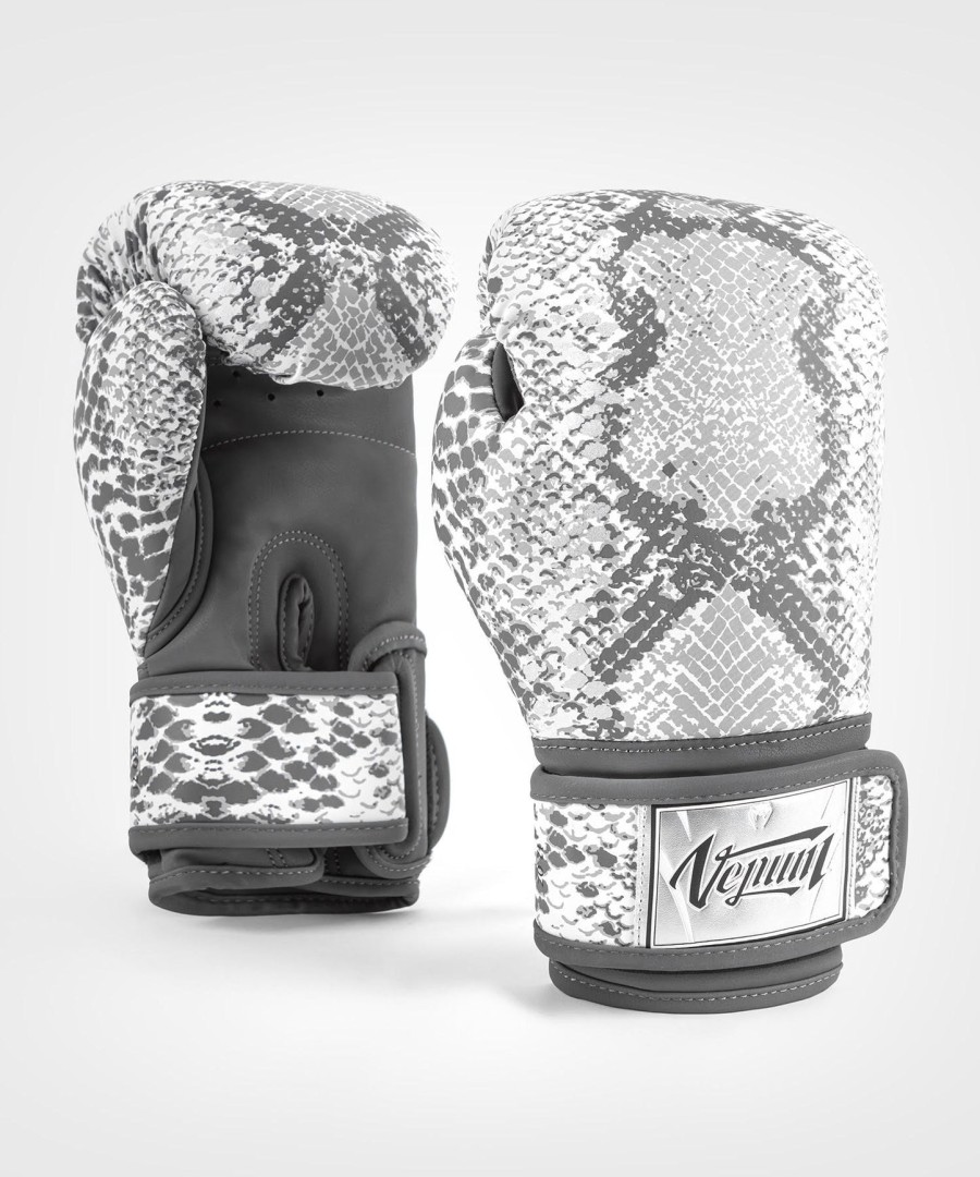 venum white snake bokshandschoenen voor dames - wit