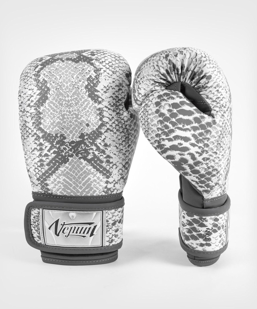 venum white snake bokshandschoenen voor dames - wit