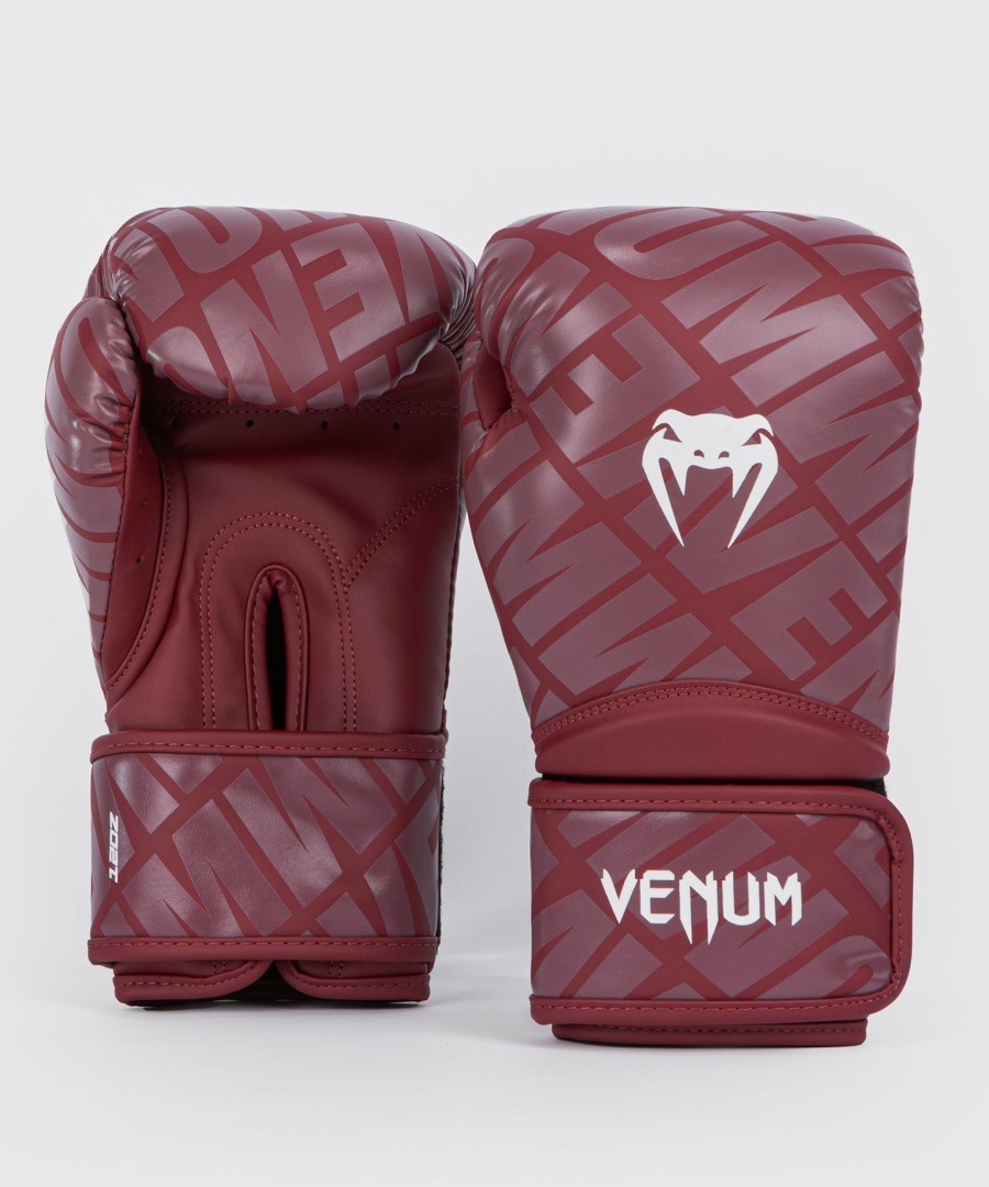 venum contender 1.5 xt bokshandschoenen bordeauxroodwit