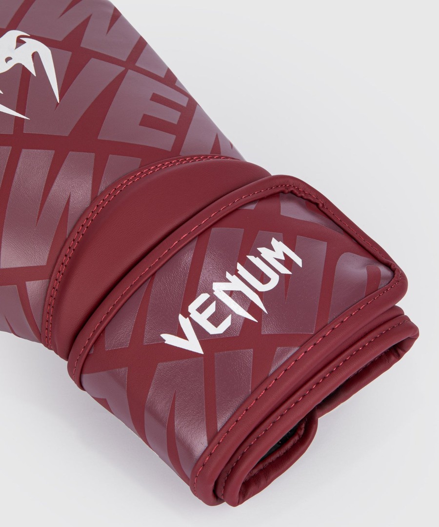 venum contender 1.5 xt bokshandschoenen bordeauxroodwit
