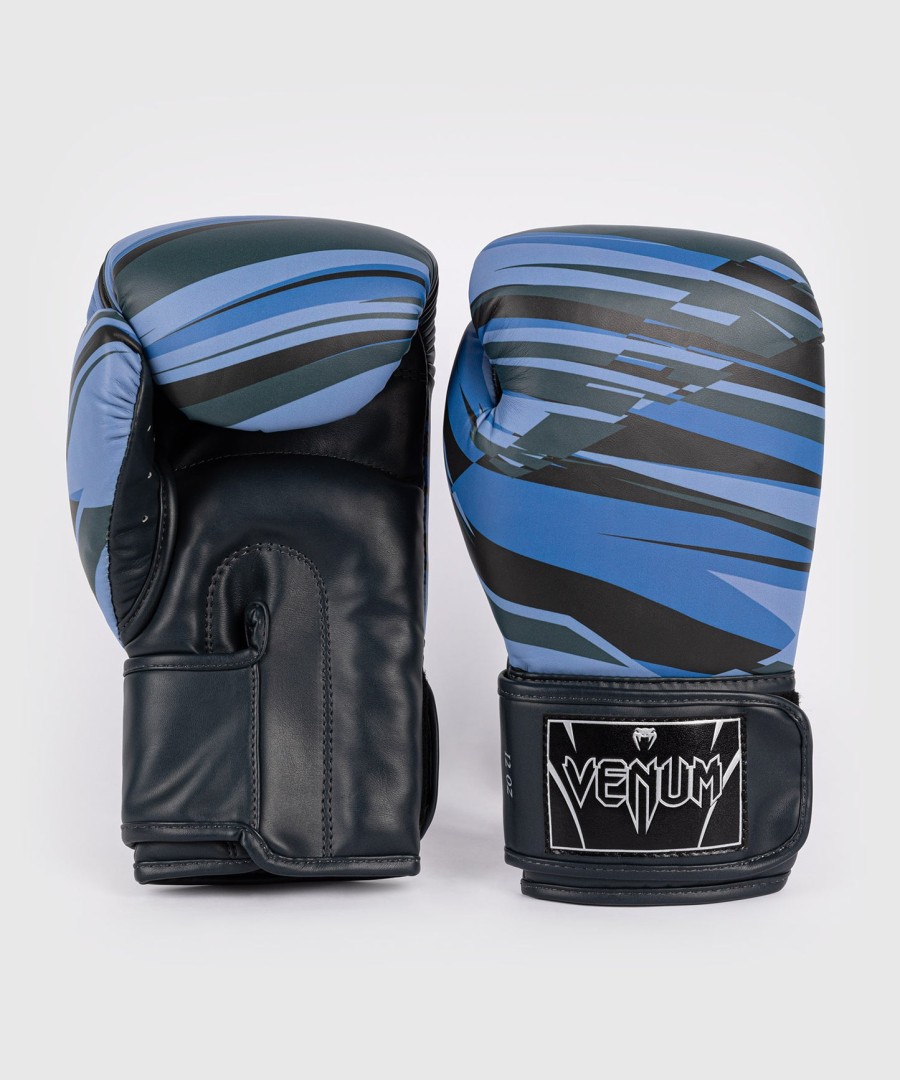 venum abyss bokshandschoenen - schaduwblauw