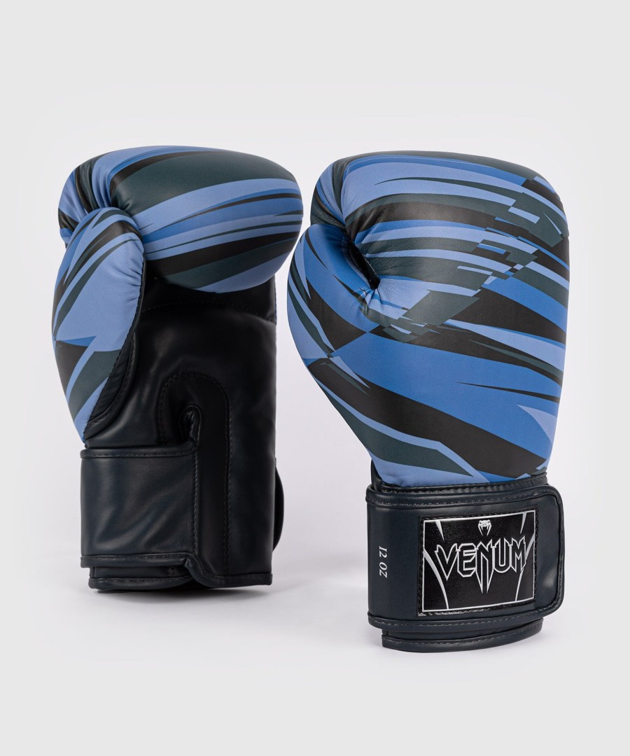 venum abyss bokshandschoenen - schaduwblauw