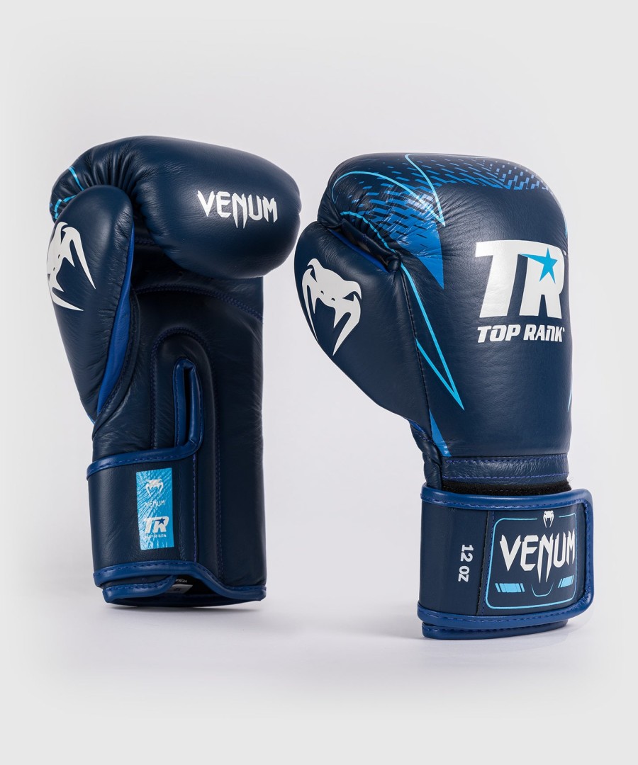 venum x top rank original hammer bokshandschoenen - marineblauw
