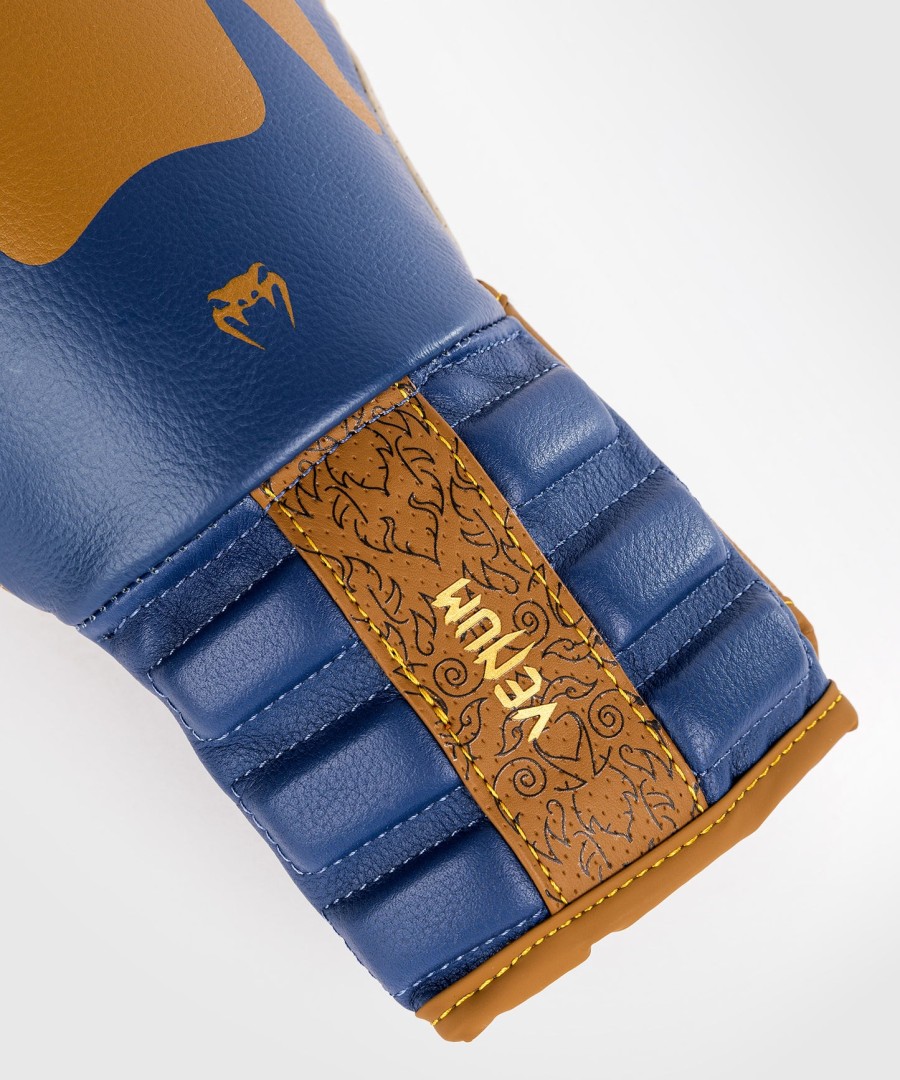 venum reverso bokshandschoenen - camel koningsblauw