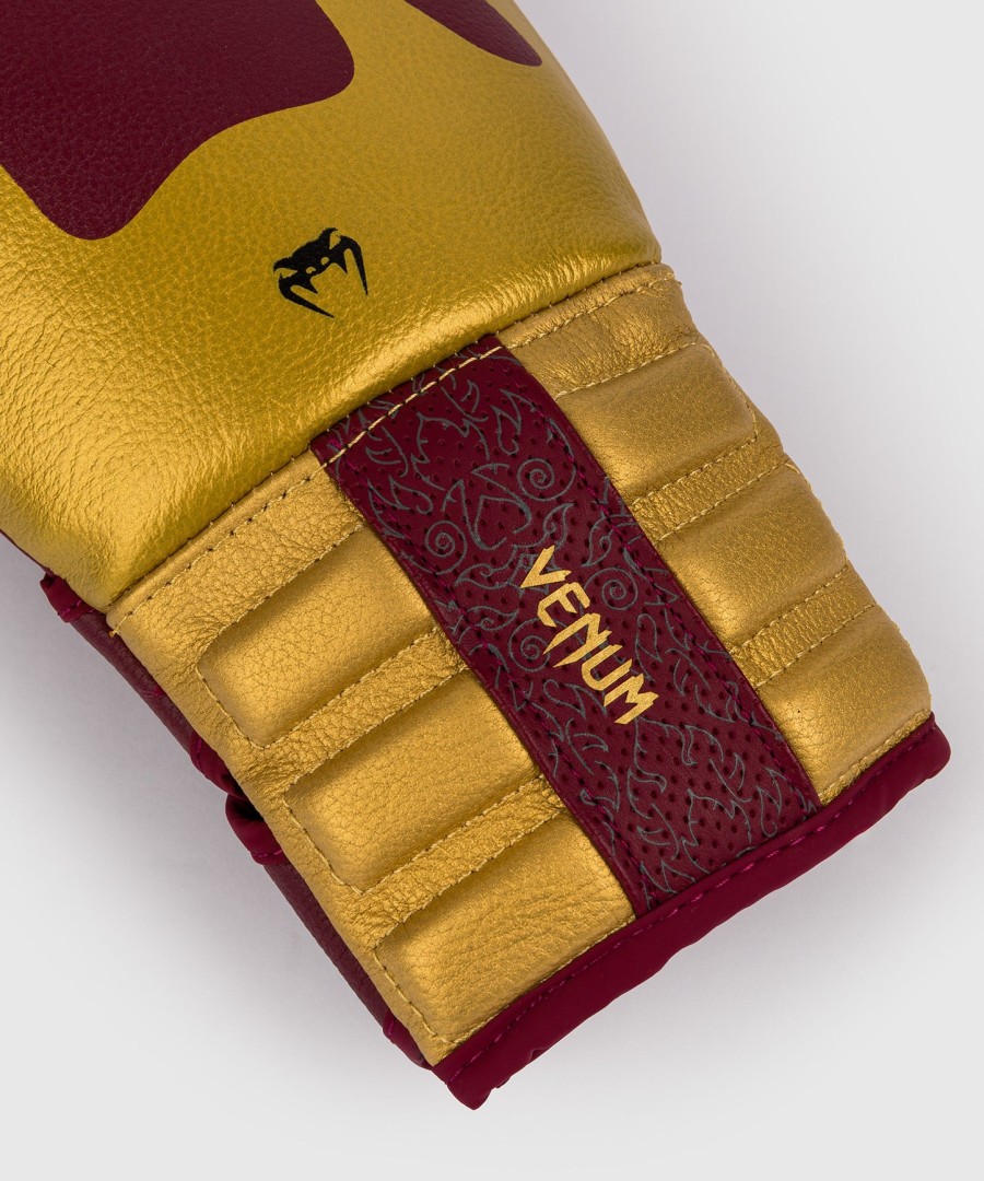 venum reverso bokshandschoenen - kersrood goud