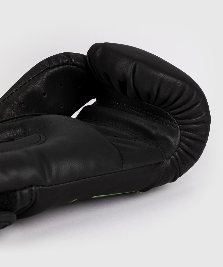 venum training camp 4.0 bokshandschoenen - zwartneon groen