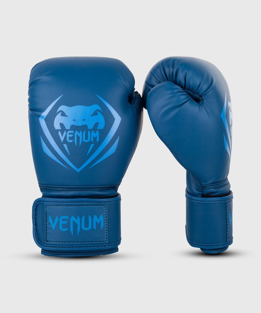 venum contender bokshandschoenen - marineblauw