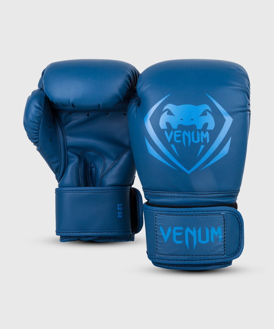 venum contender bokshandschoenen - marineblauw