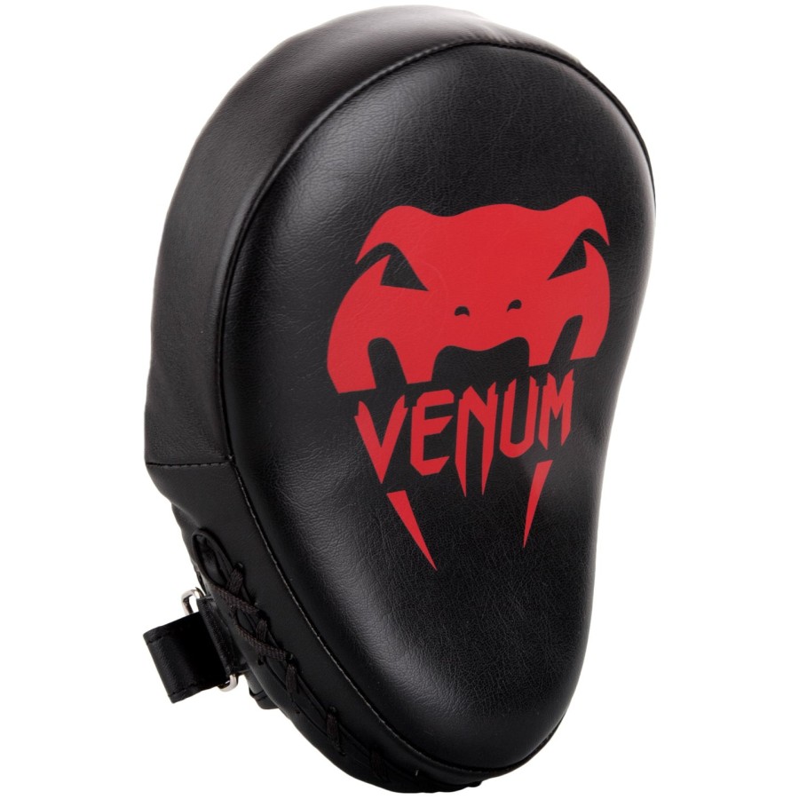 venum light focus mitts - zwartrood paar