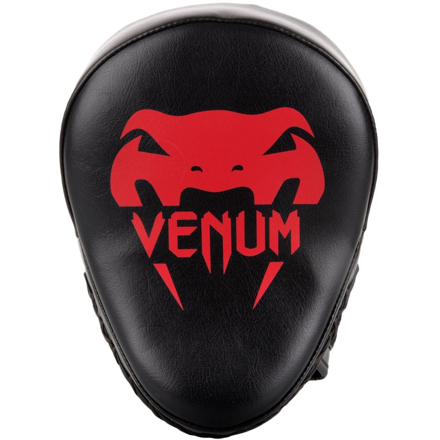 venum light focus mitts - zwartrood paar