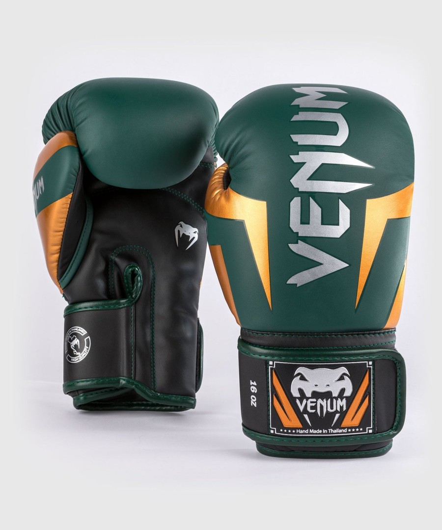 venum elite bokshandschoenen - groenbronszilver