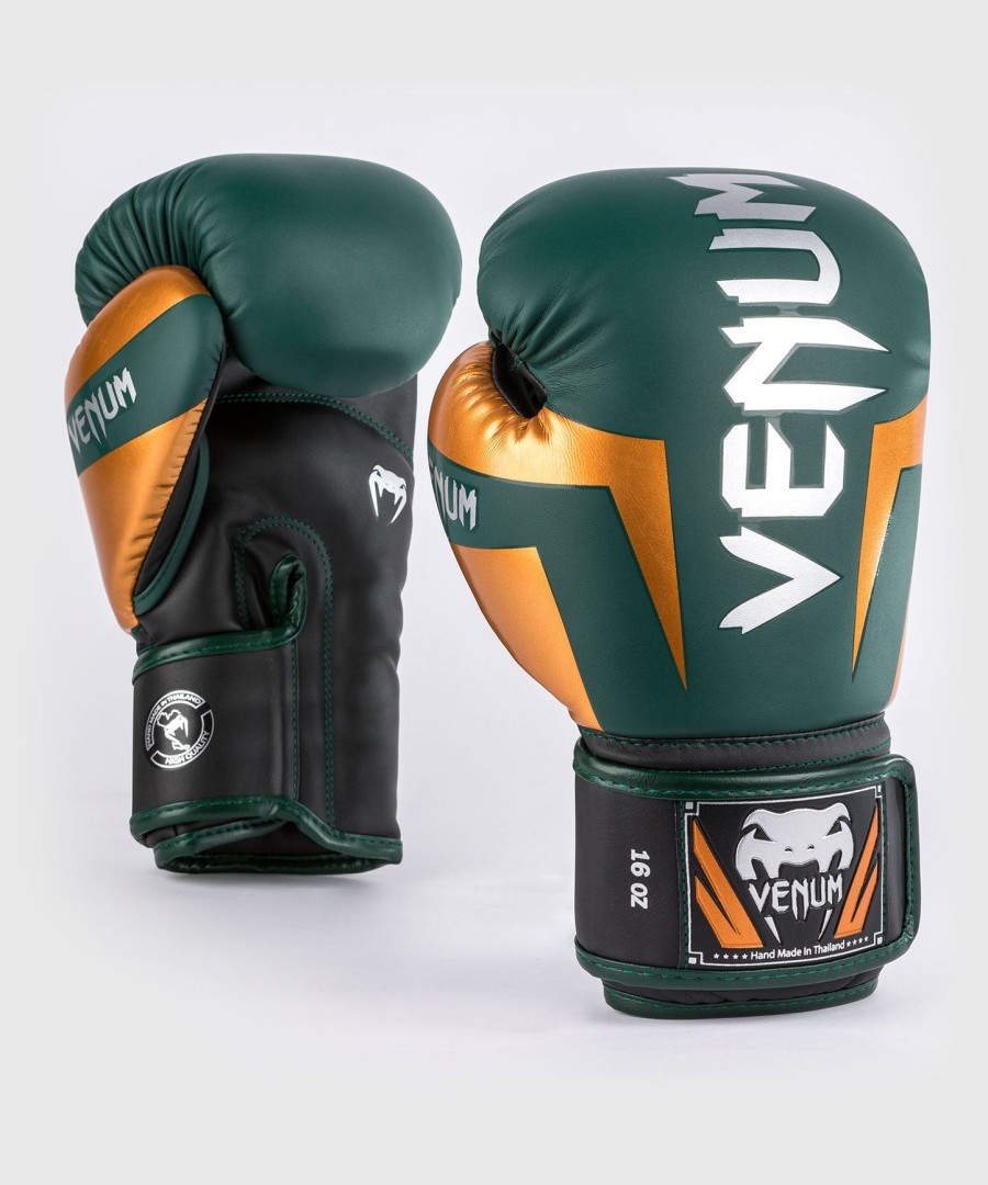 venum elite bokshandschoenen - groenbronszilver