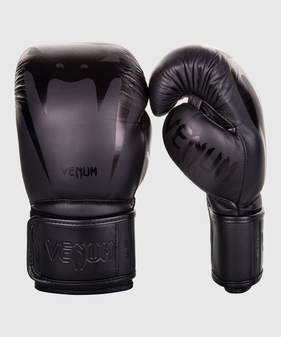 venum giant 3.0 bokshandschoenen - nappa leer - zwartzwart