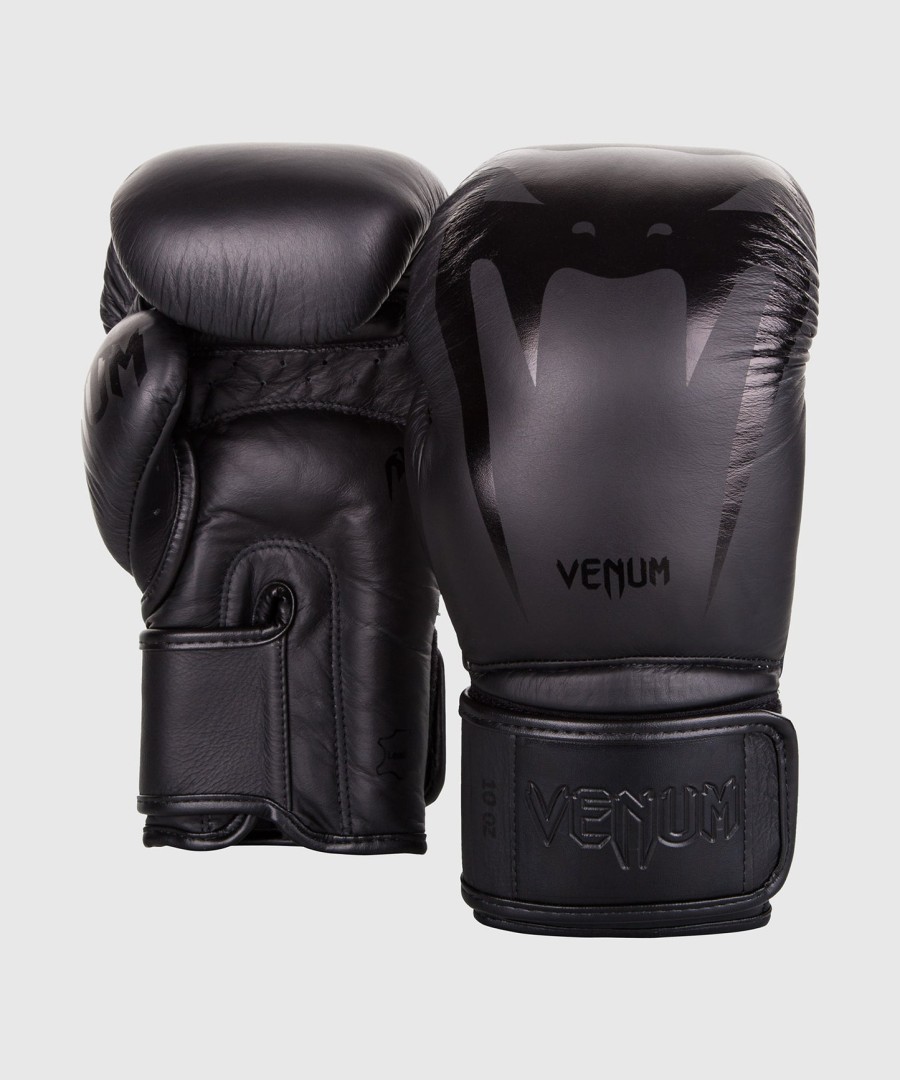 venum giant 3.0 bokshandschoenen - nappa leer - zwartzwart