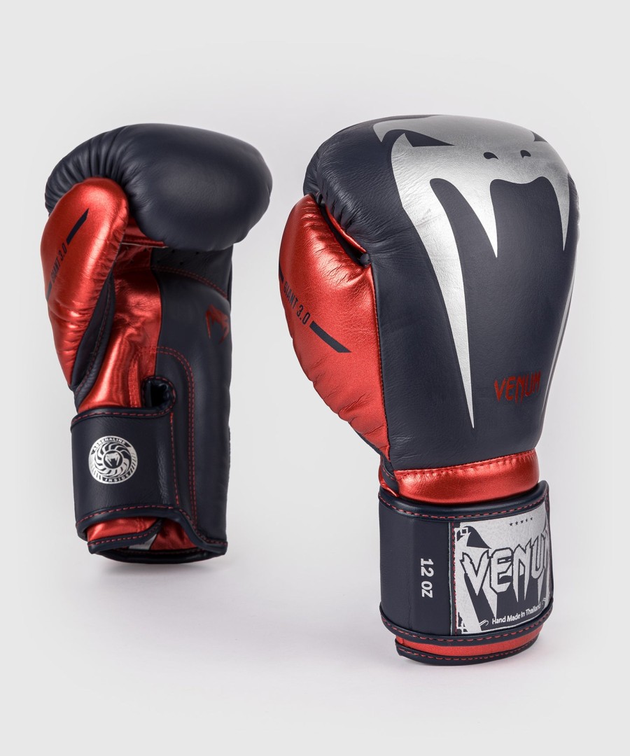 venum giant 3.0 bokshandschoenen - marineblauwrood - speciale editie