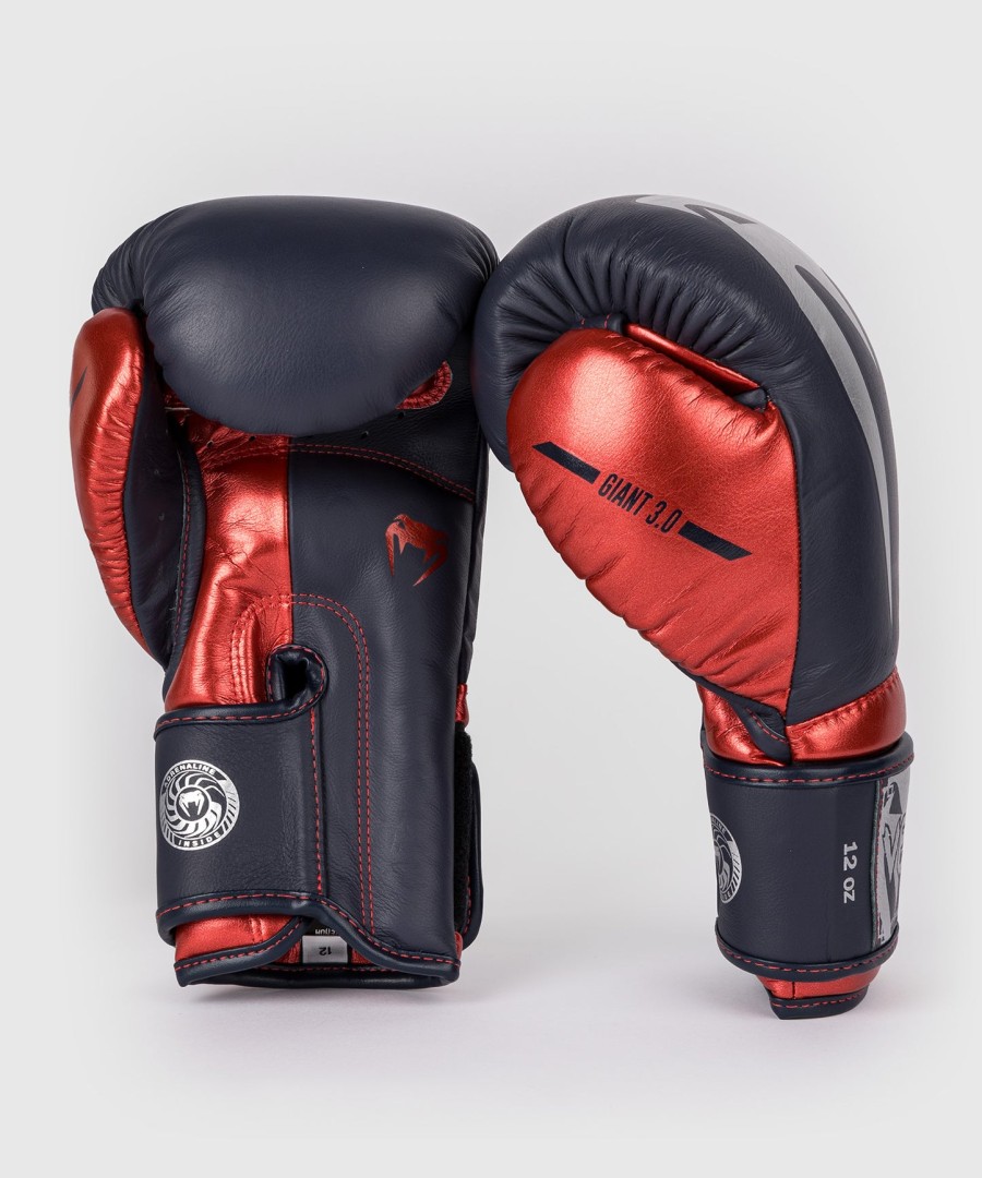 venum giant 3.0 bokshandschoenen - marineblauwrood - speciale editie