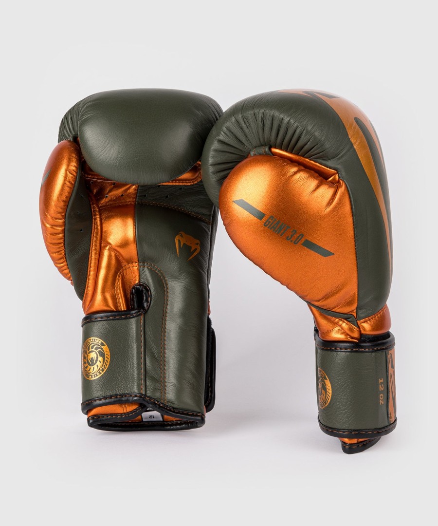 venum giant 3.0 bokshandschoenen - khakibrons - speciale editie