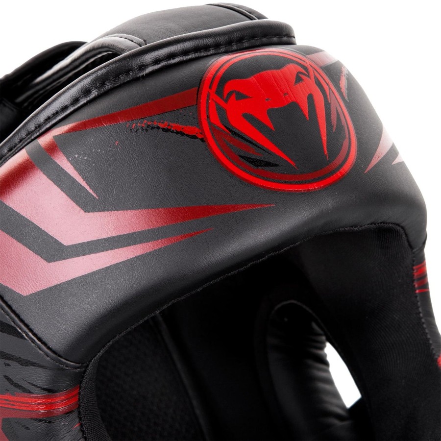 venum gladiator 3.0 hoofdbescherming - zwartrood