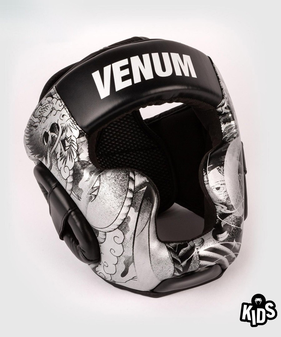 venum ykz21 kinderhelm – zwartwit