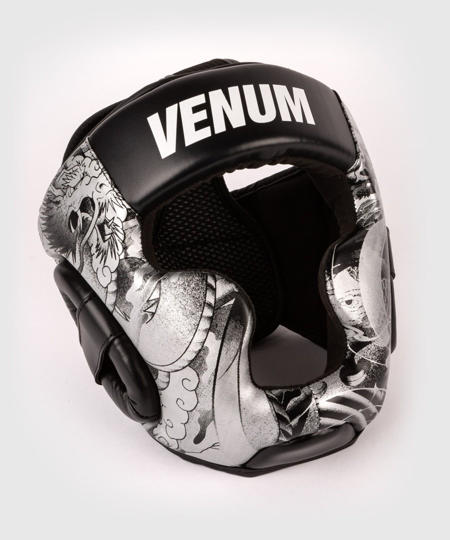 venum ykz21 kinderhelm – zwartwit