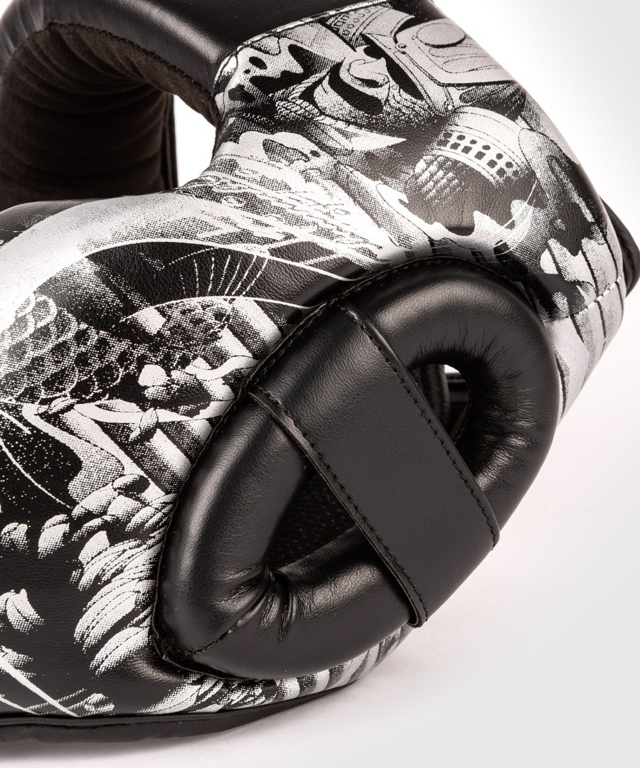 venum ykz21 kinderhelm – zwartwit