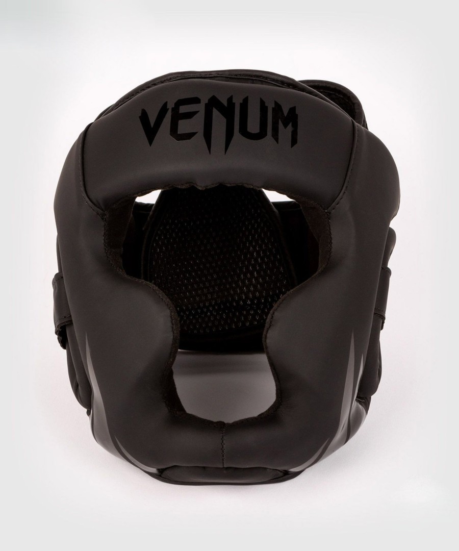 venum challenger kinderhelm - zwartzwart