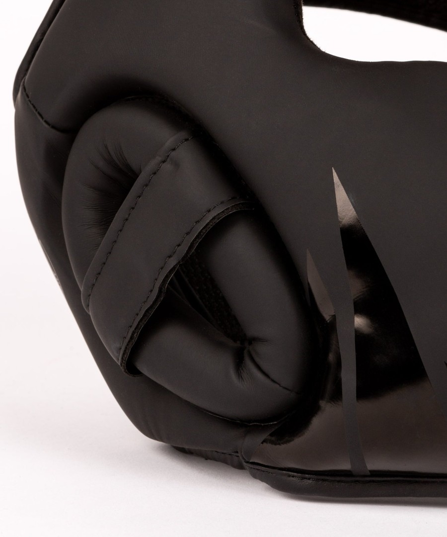 venum challenger kinderhelm - zwartzwart