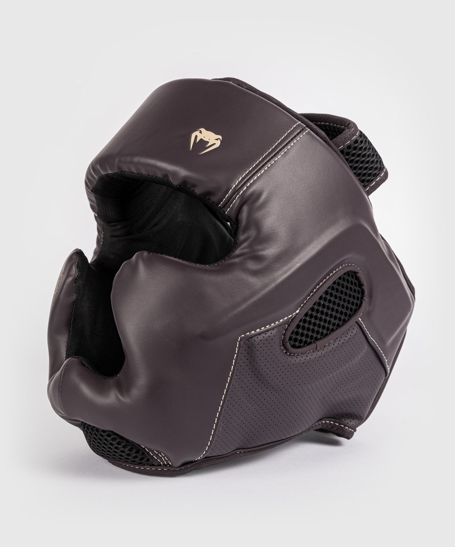 venum impact evo headgear - chocolade