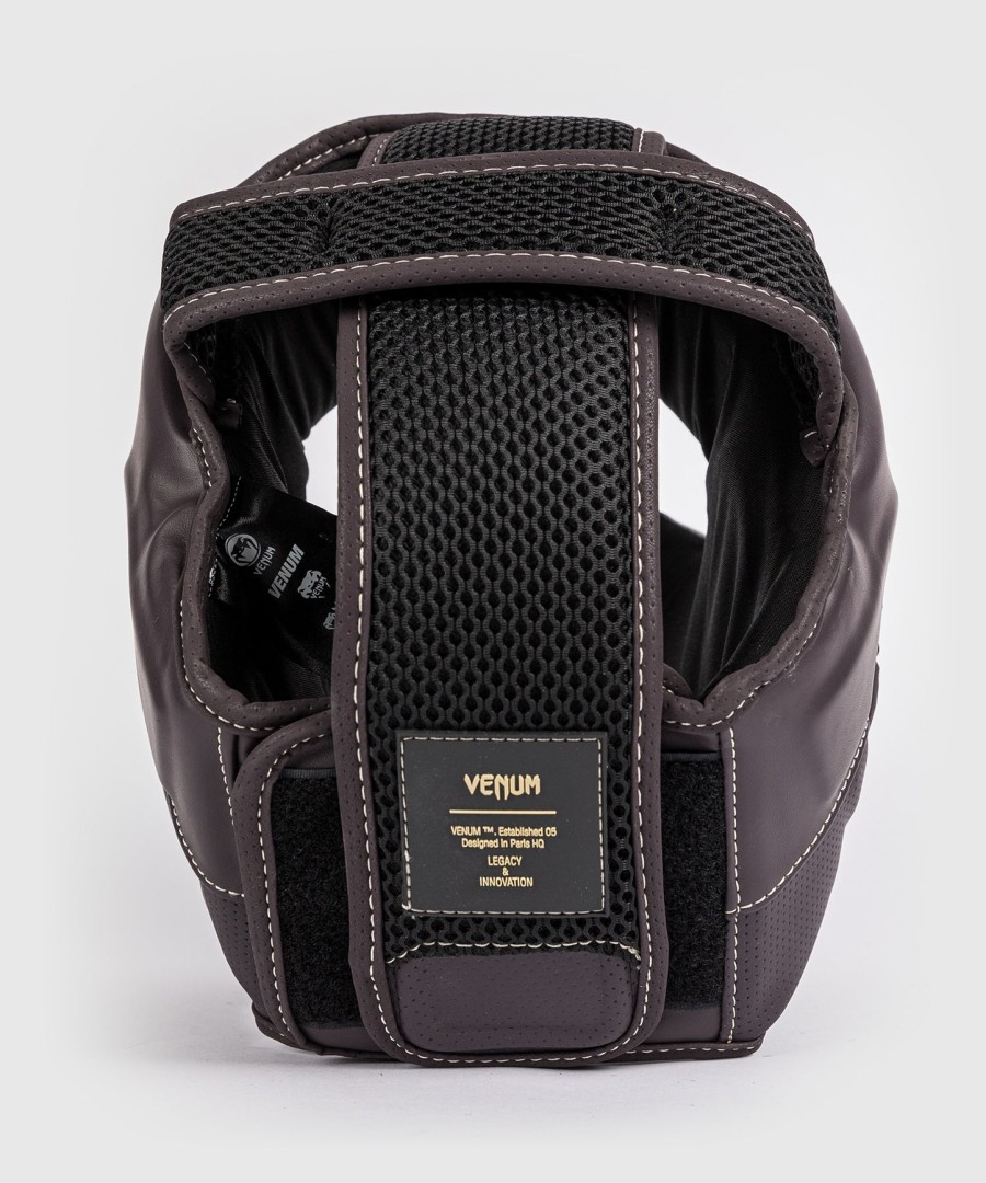 venum impact evo headgear - chocolade