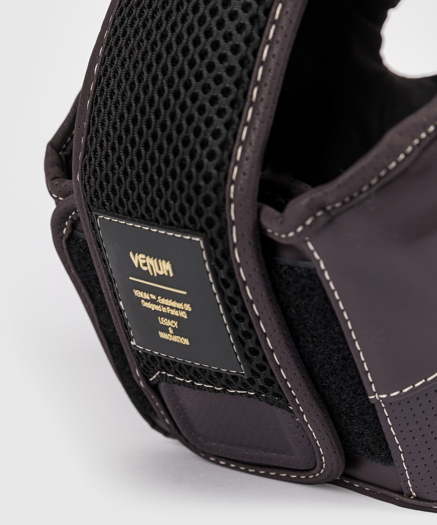 venum impact evo headgear - chocolade