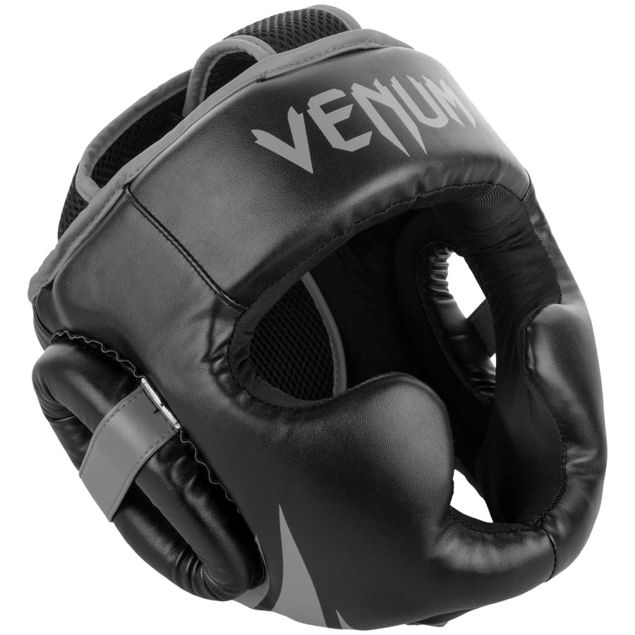 venum challenger 2.0 hoofdbescherming - zwartgrijs