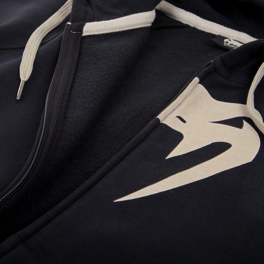 venum infinity hoodie met rits - zwartbeige