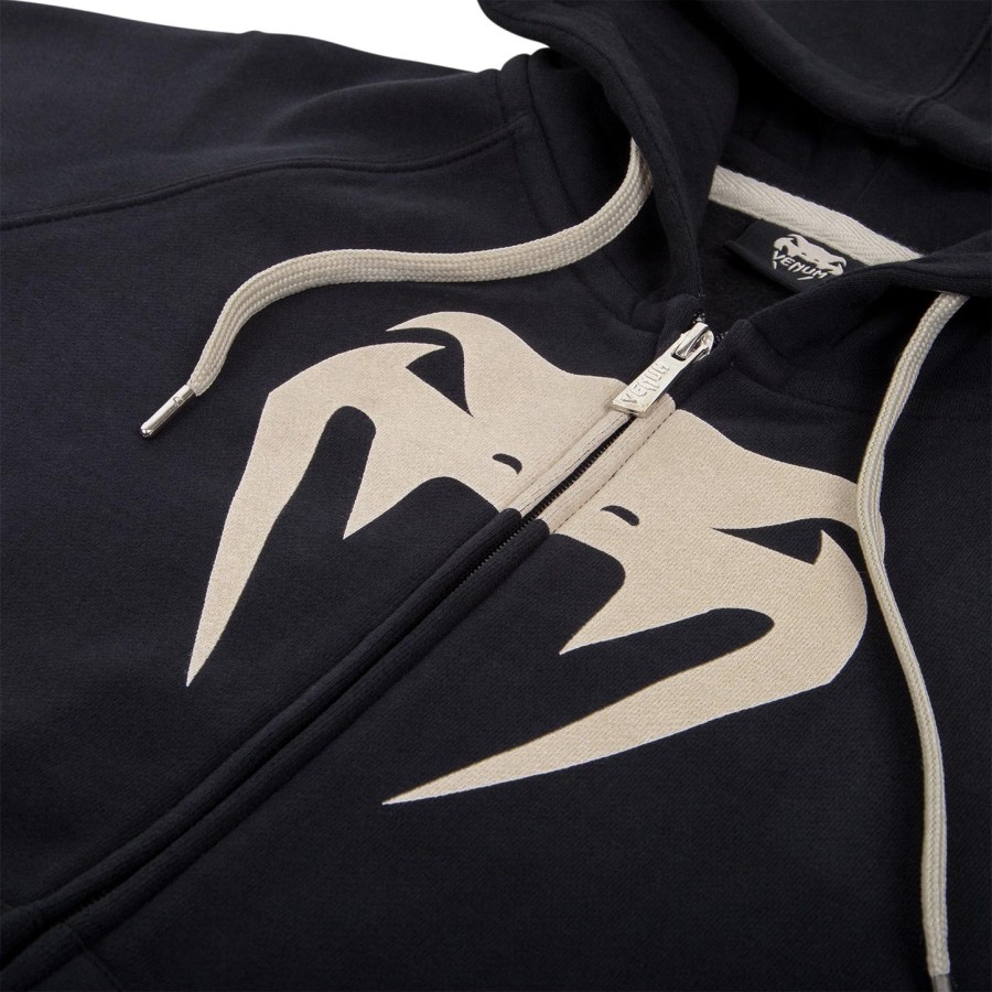 venum infinity hoodie met rits - zwartbeige