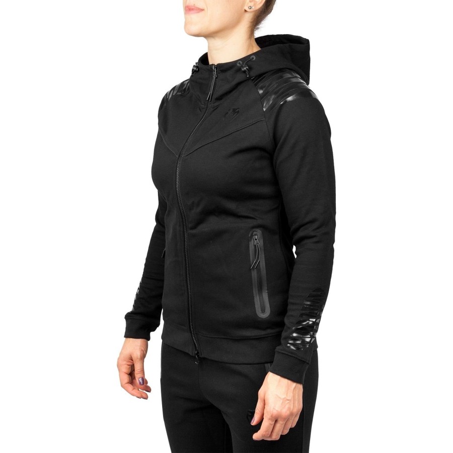 venum laser hoodie - voor dames - zwartzwart - exclusief