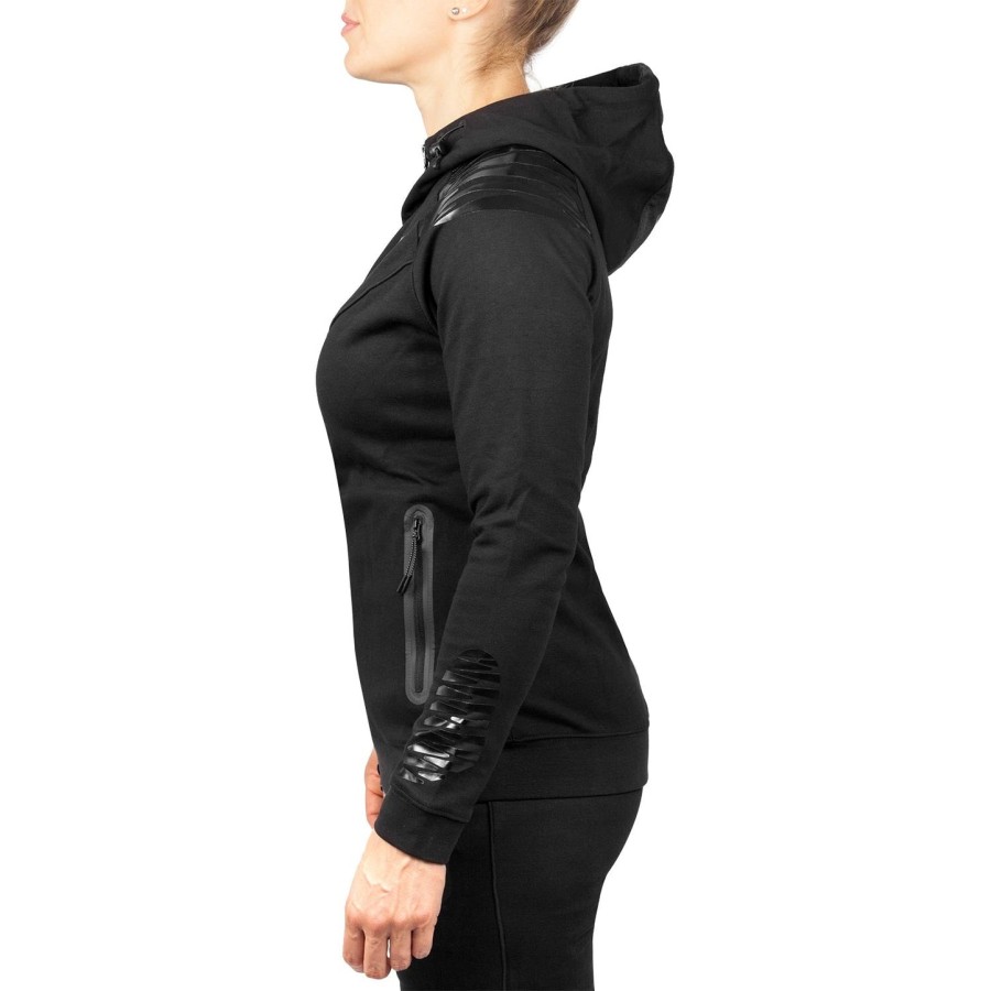 venum laser hoodie - voor dames - zwartzwart - exclusief