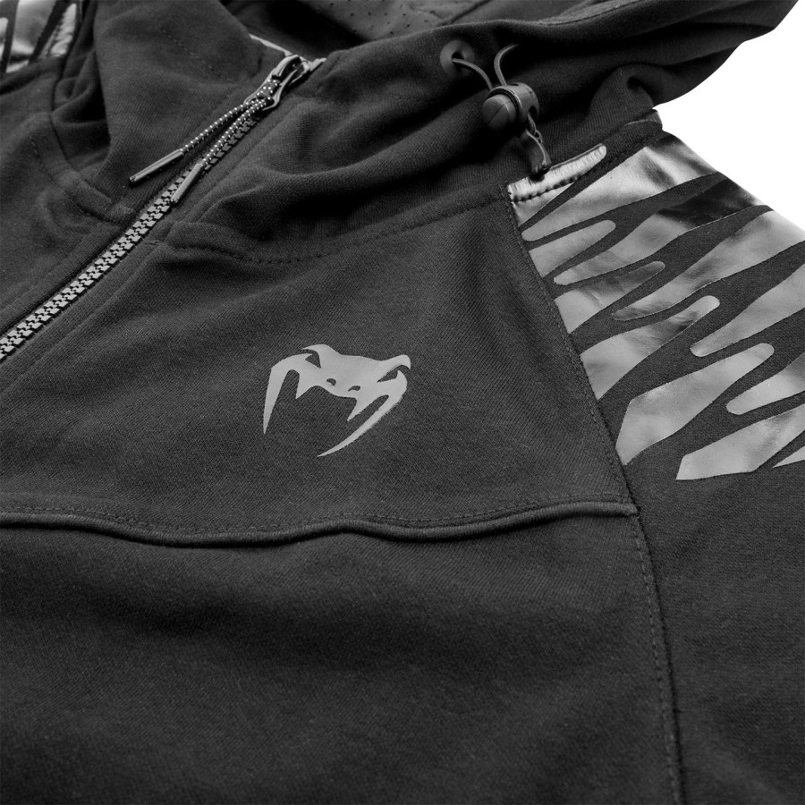 venum laser hoodie - voor dames - zwartzwart - exclusief
