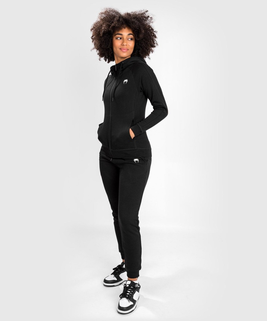 venum essential dameshoodie - zwart