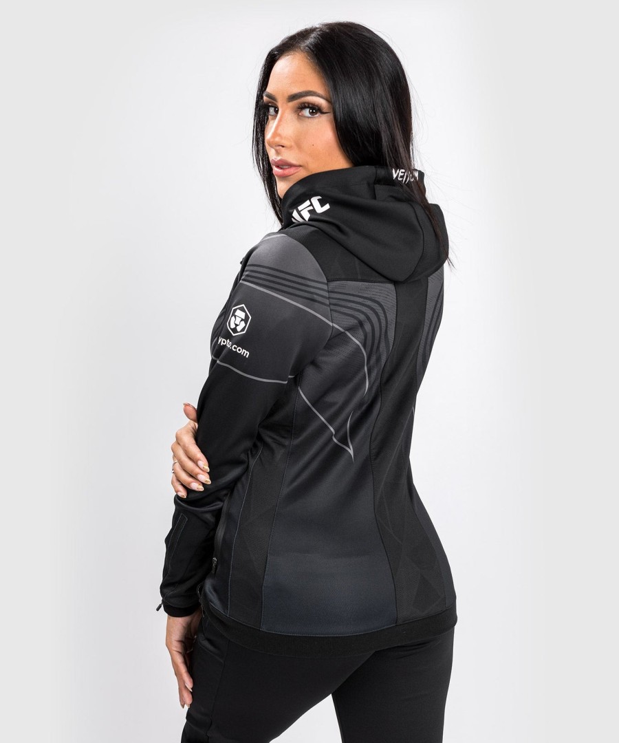 ufc venum authentic fight night 2.0 dames walkout hoodie - zwart