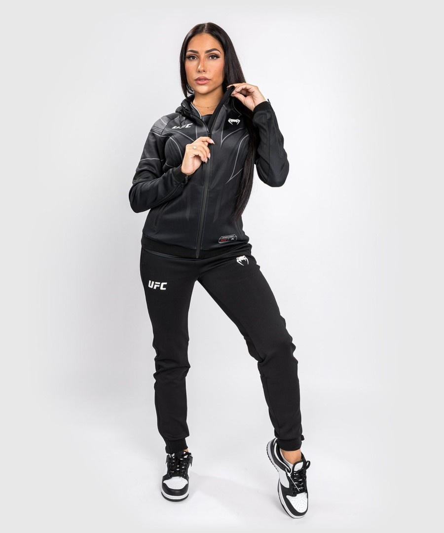 ufc venum authentic fight night 2.0 dames walkout hoodie - zwart