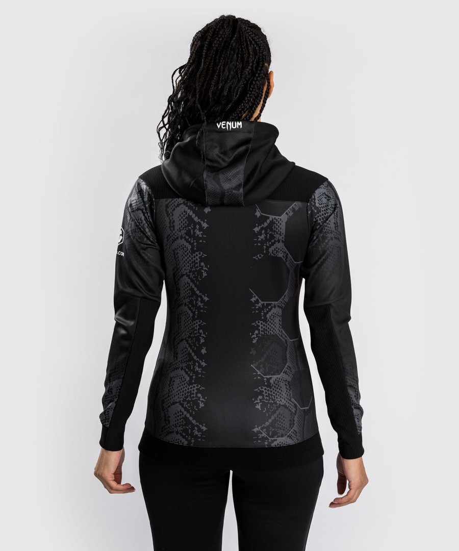 ufc adrenaline by venum authentic fight night women walkout hoodie - zwart