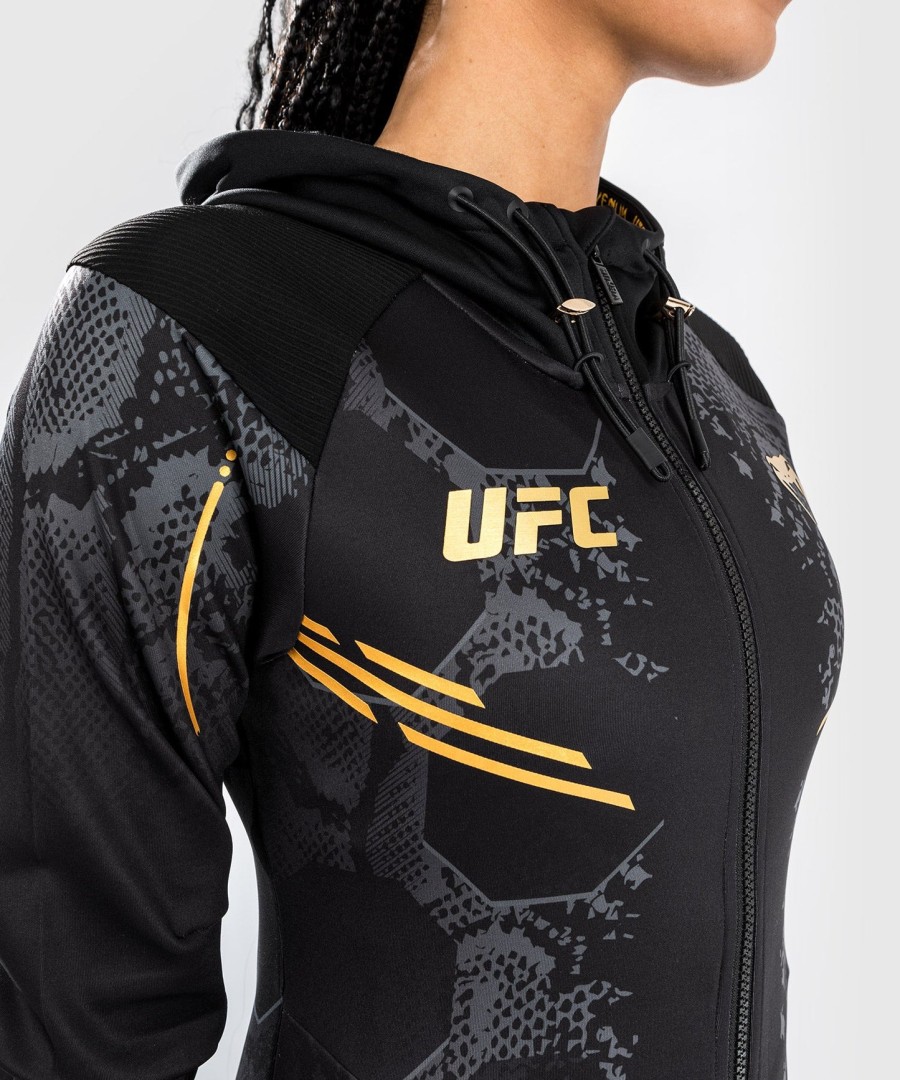 ufc adrenaline by venum authentic fight night women walkout hoodie - champion