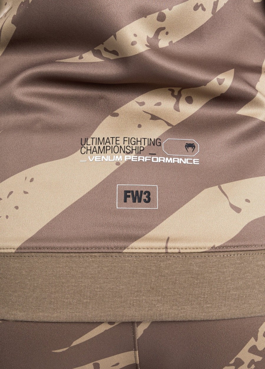 ufc adrenaline by venum fight week dames hoodie met rits - woestijncamouflage
