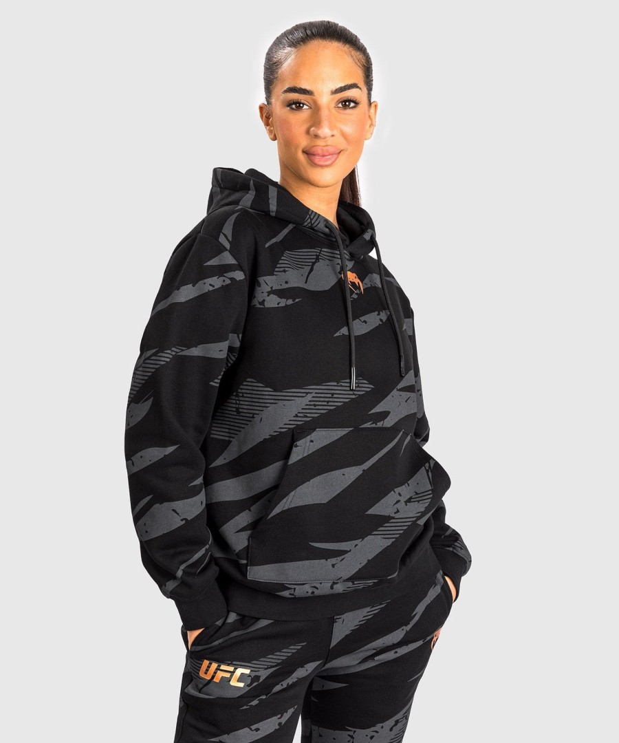 ufc adrenaline by venum fight week dames hoodie - urban camo