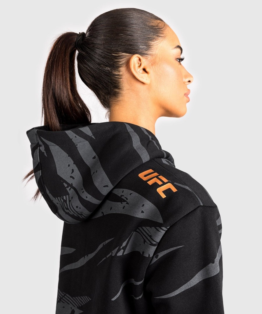 ufc adrenaline by venum fight week dames hoodie - urban camo