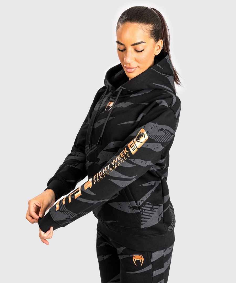 ufc adrenaline by venum fight week dames hoodie - urban camo