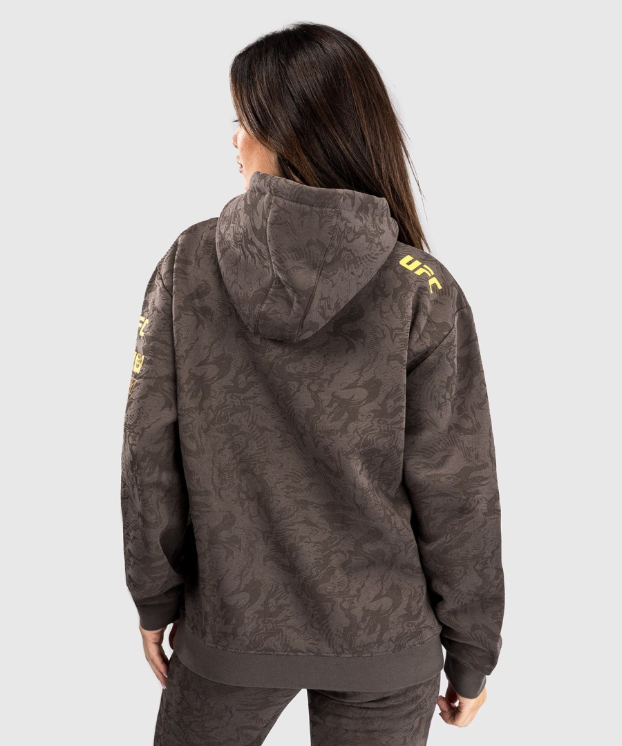 ufc fusion by venum fight week dames hoodie - aardbruin